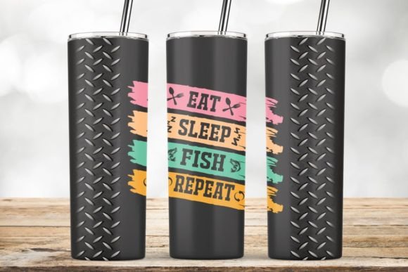 A Crafts and Graphics Review of a Fishing Tumbler Design