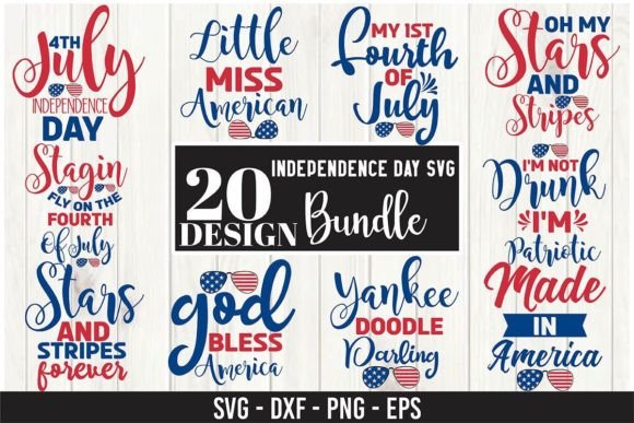 A Designer's Review: The Independence Day SVG Bundle for Graphics and Crafts