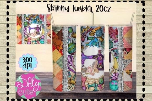A Review of Sewing Tumbler PNG for Blog Graphics & Print Templates