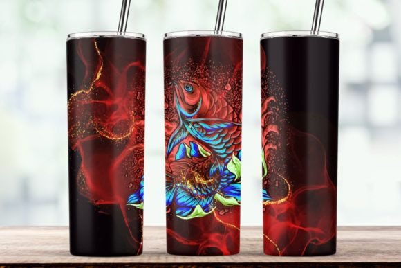 An Honest Crafter's Review of the Arowana Fish Tumbler Graphics