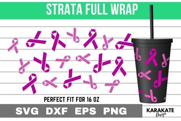 Campaign Ribbon Cup Wrap for Crafts & Graphics
