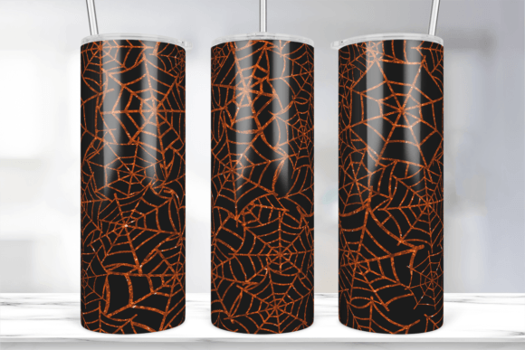 Halloween Glitter Spider Web Tumbler: A Designer's Review