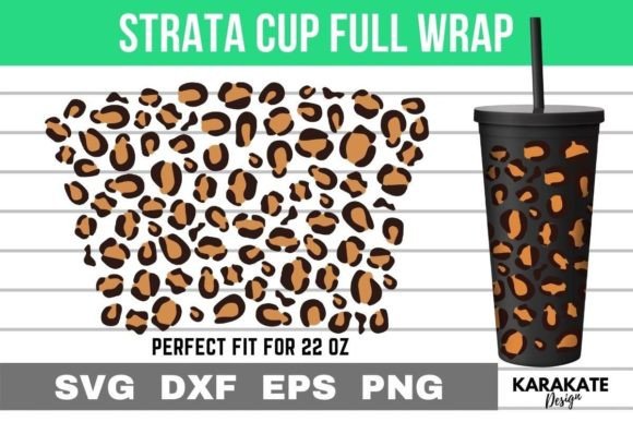 Leopard 2 Color Strata Cup Wrap: Graphics & Crafts Review