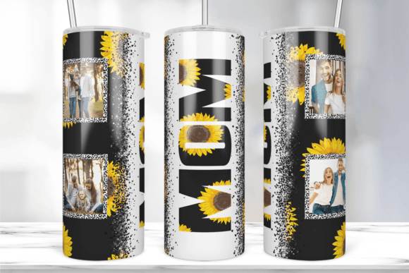 MOM Polaroid Tumbler Wrap: Graphics & Print Templates