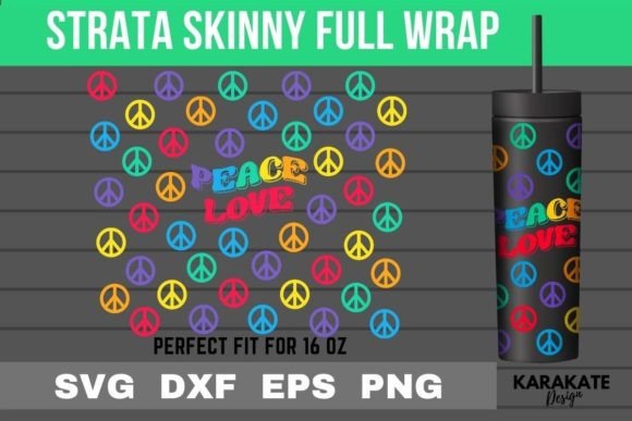 Peace Love Graphics: A Publisher’s Look at a Skinny Wrap SVG Design