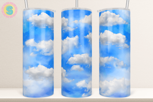 Sky Cloud 20oz Tumbler Sublimation Graphics Review